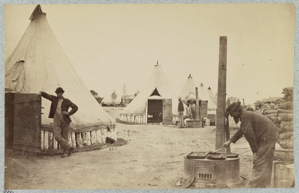 Camp of 153d New York Infantry LCCN2012649030