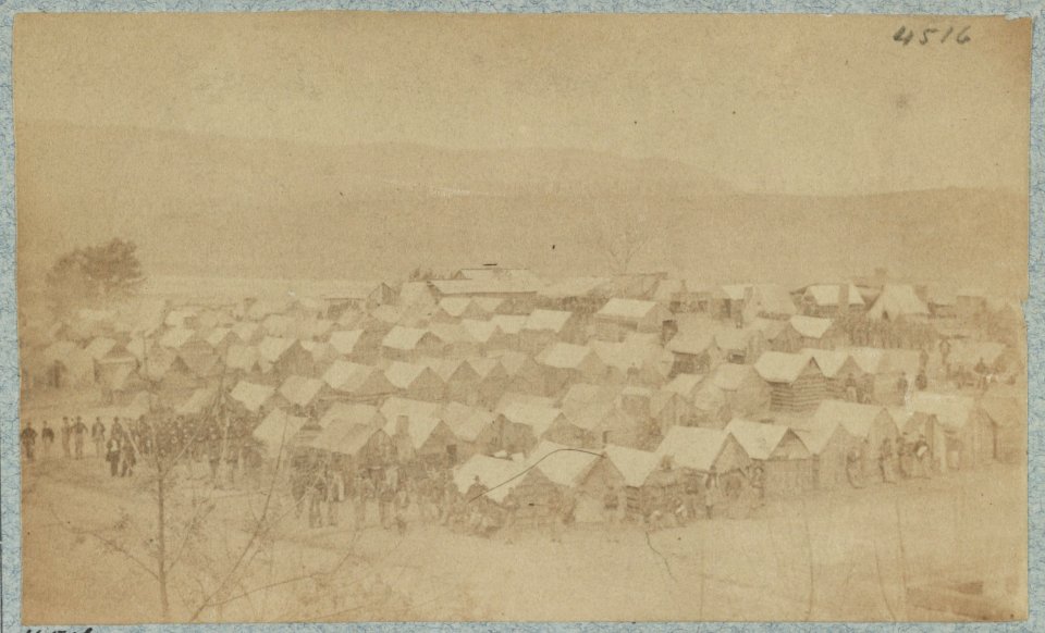 Camp of 18th Ohio Infantry LCCN2014646010