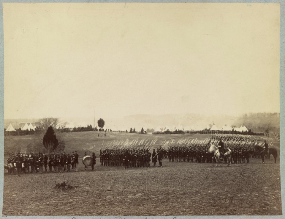 Camp of 2d Rhode Island Infantry LCCN2009632248