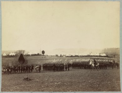 Camp of 2d Rhode Island Infantry LCCN2009632248