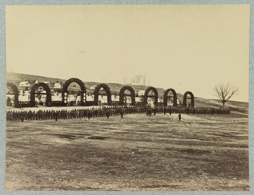 Camp of the 44th New York Infantry near Alexandria, Va LCCN2012648027