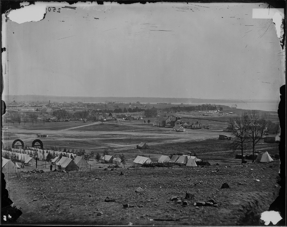 Camp of 44th Infantry - NARA - 529069 photo