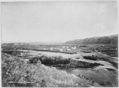 Camp on the Stinking Water - NARA - 516667