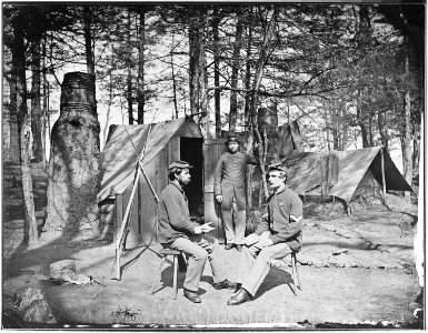 Camp scene - NARA - 524653