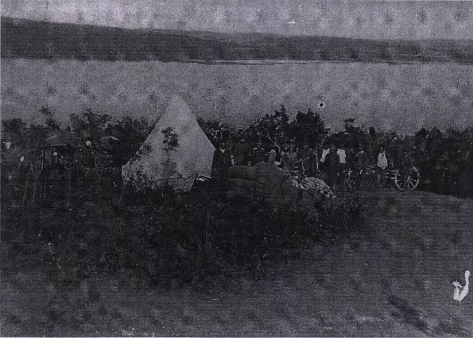Camp of miners from Eregli