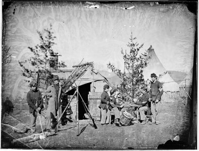 Camp scene - NARA - 524712