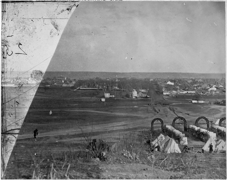Camp of the 44th New York Infantry. Alexandria, VA - NARA - 529187