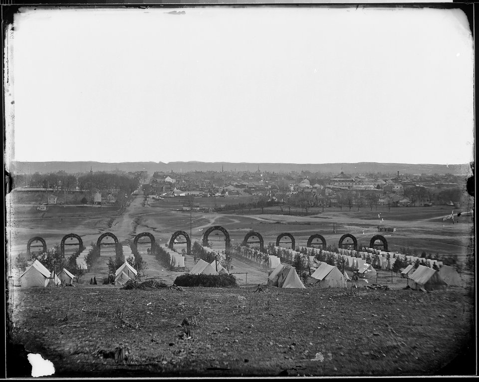 Camp of the 44th N.Y. Inf. near Alexandria, Va - NARA - 524564