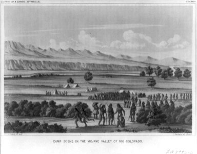 Camp scene in the Mohave Valley of Rio, Colorado LCCN2016649447