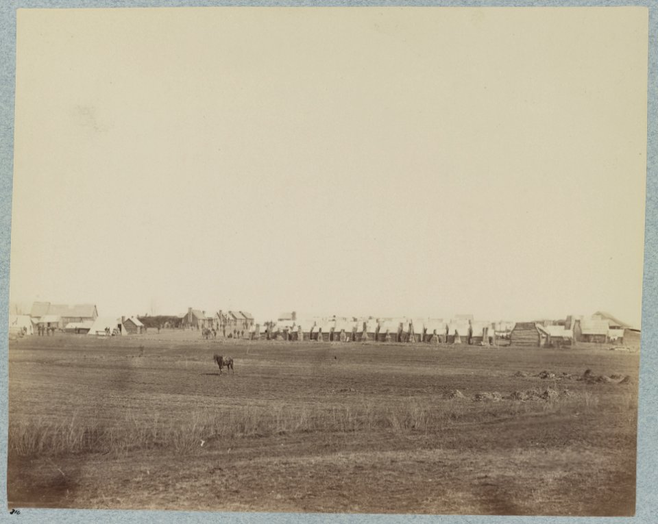Camp of U.S. Engineer Battalion, Brandy Station, Va., March, 1864 LCCN2012648441