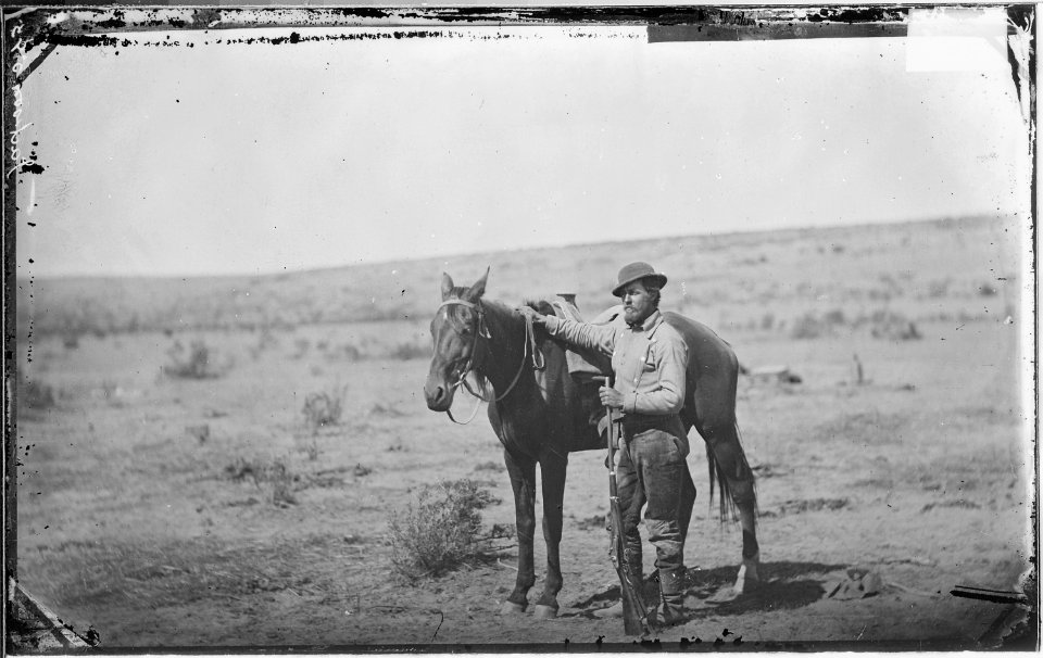 Camp study. William H. Jackson - NARA - 517190
