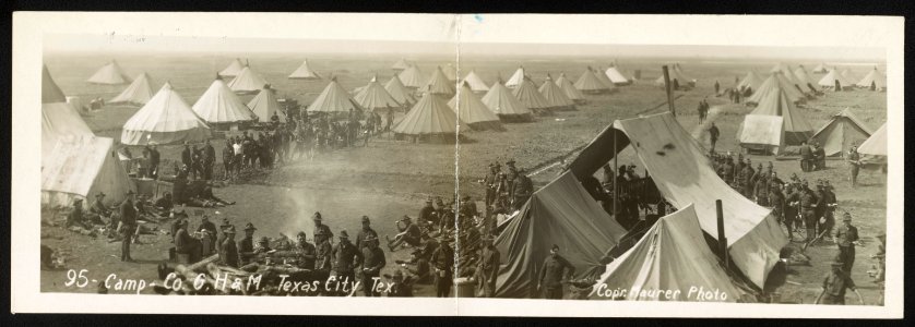 Camp, Co. G., H & M, Texas City, Texas LCCN2013646966