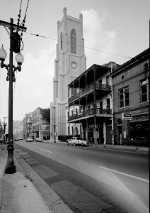 Camp Street NOLA St Patricks Church 1963