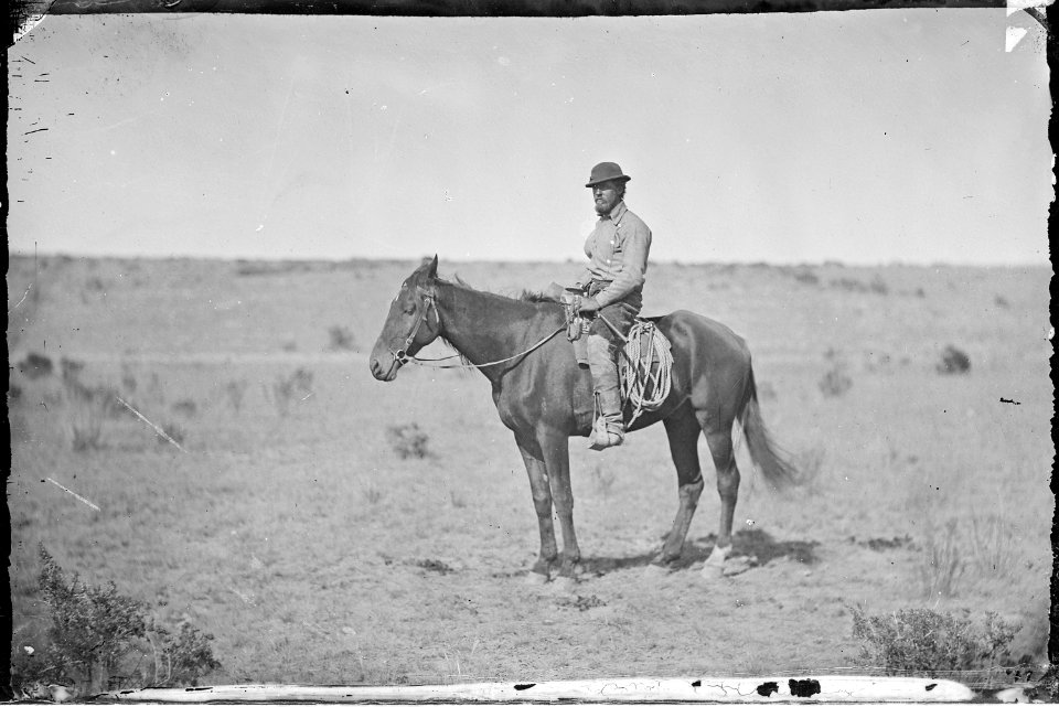 Camp study. William H. Jackson - NARA - 517189
