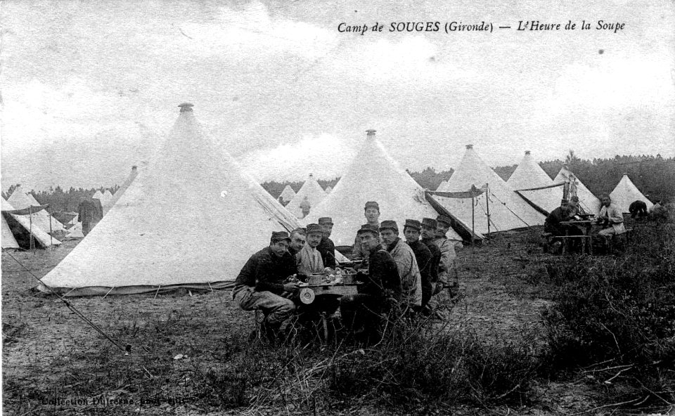 Camp-de Souge heure-de-la-soupe