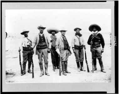 Gen. Campa and staff, Mexican War LCCN92504533