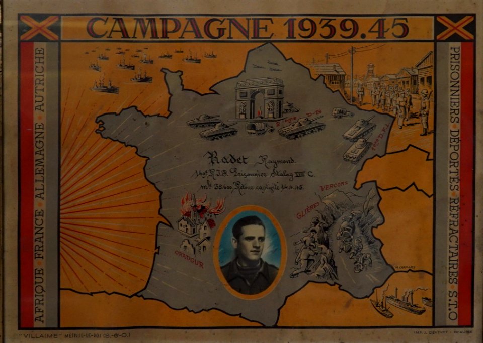 Campagne 39 45 raymond radet 102049