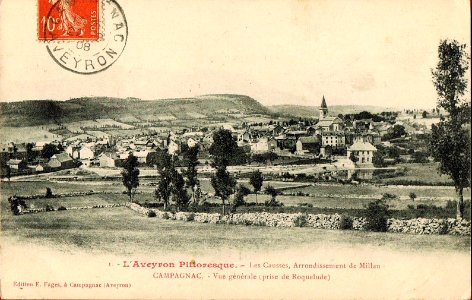Campagnac - vue générale 1