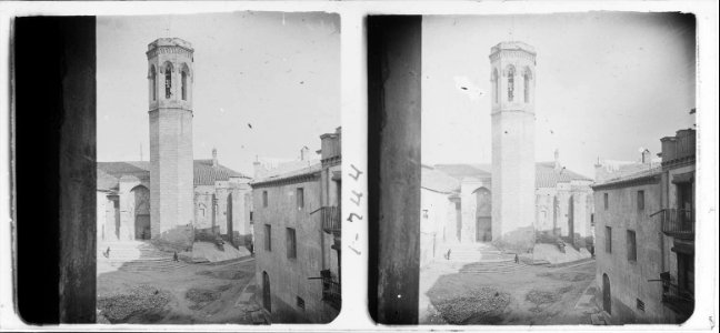 Campanar de Sant Llorenç a Lleida photo