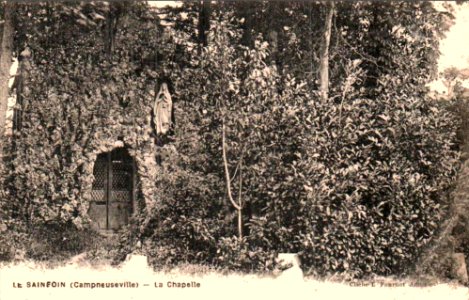 Campneuseville-FR-76-chapelle du Sainfoin (carte postale)-1