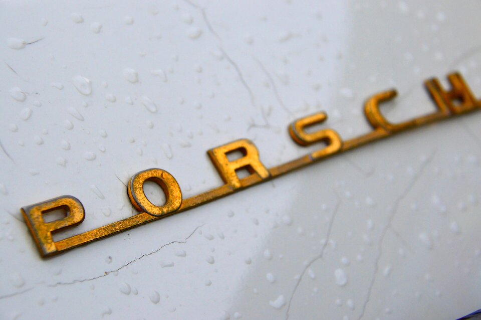 Old car old timer porsche