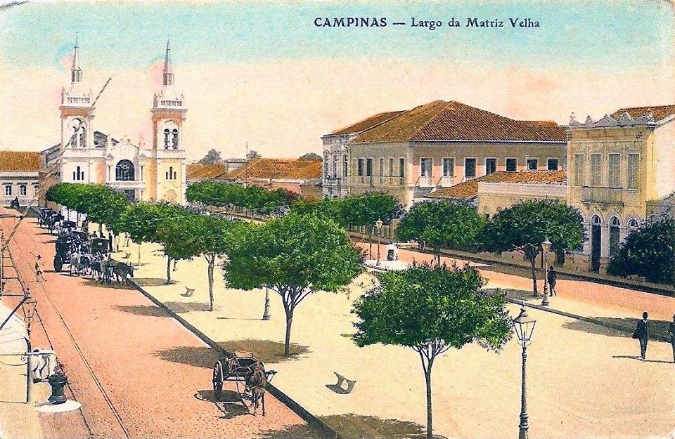 Campinas - Largo da Matriz velha (c.1900)
