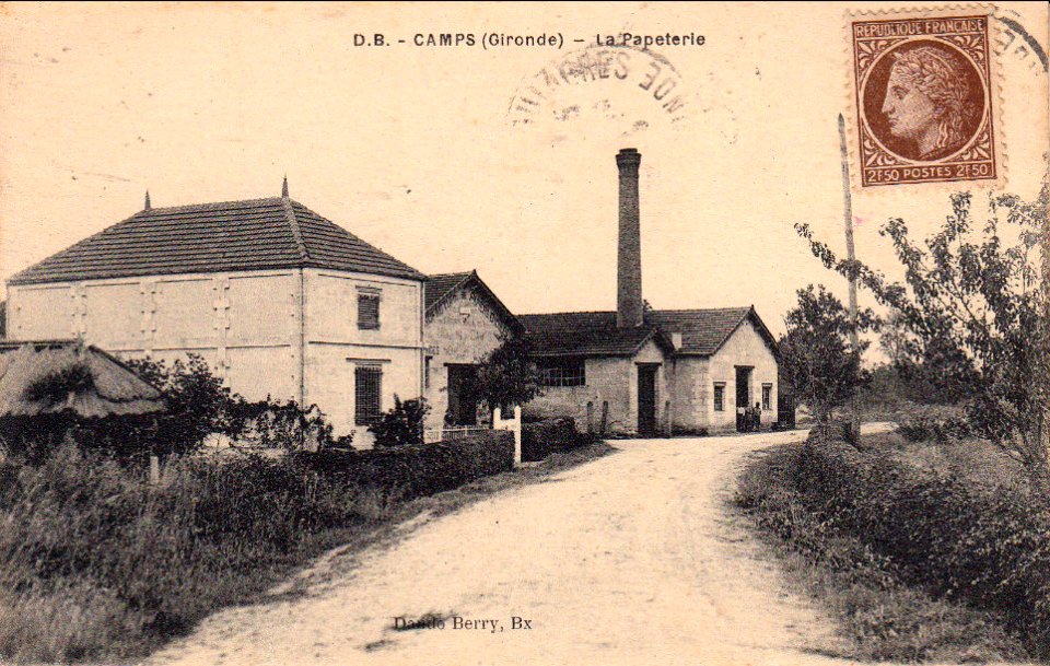 Camps-sur-l'Isle - Papeterie