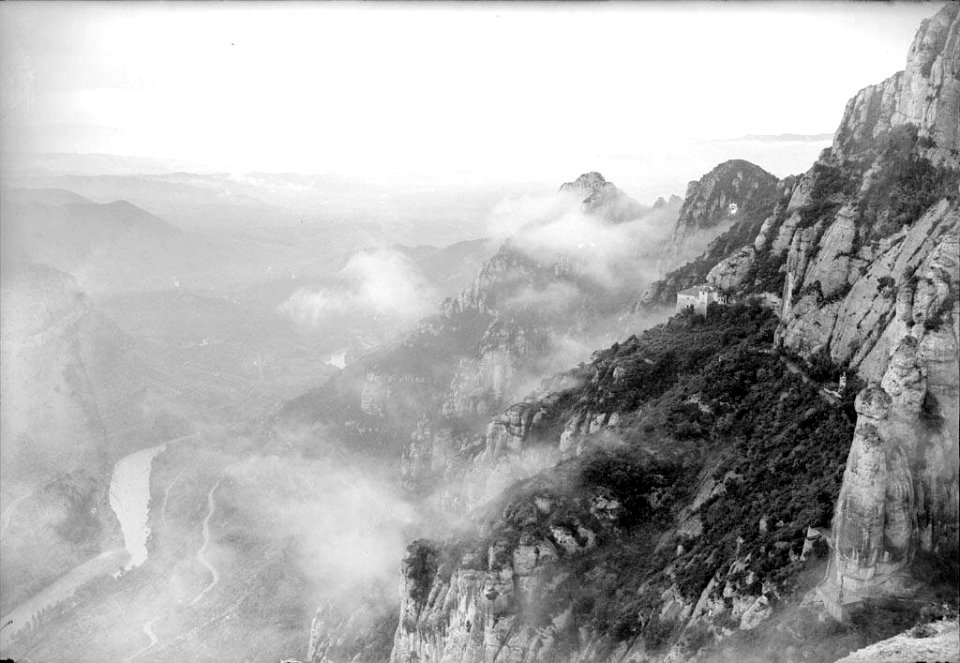Camí de la cova a Monistrol de Montserrat (AFCEC RIBASV D 4801)