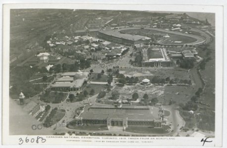 Canadian National Exhibition from the Air (HS85-10-36083) original photo