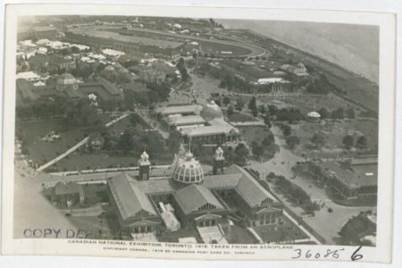 Canadian National Exhibition from the Air (HS85-10-36085) original photo