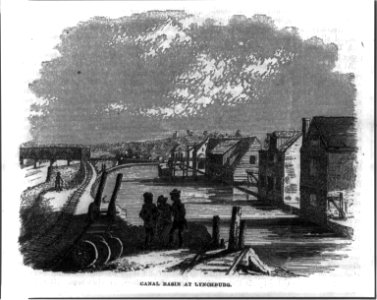 Canal basin at Lynchburg, (Va.) LCCN2003665229