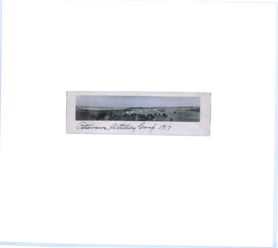Canadian Expeditionary Force, 147th Grey O.S. Battalion, Niagara Camp, June 6, 1916. No. 526 (HS85-10-32551) original