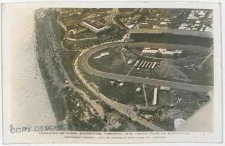 Canadian National Exhibition from the Air (HS85-10-36080) original photo