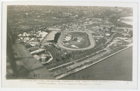 Canadian National Exhibition from the Air (HS85-10-36082) original photo