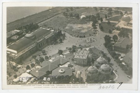 Canadian National Exhibition from the Air (HS85-10-36086) original photo