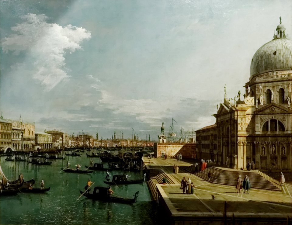 Canaletto - L'Église de la Salute (cropped)