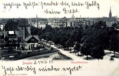 Canalettostraße 2 bella época Dresde