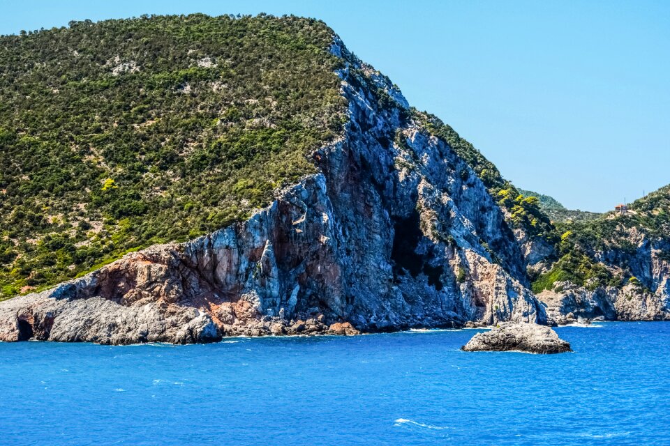 Nature landscape coastline