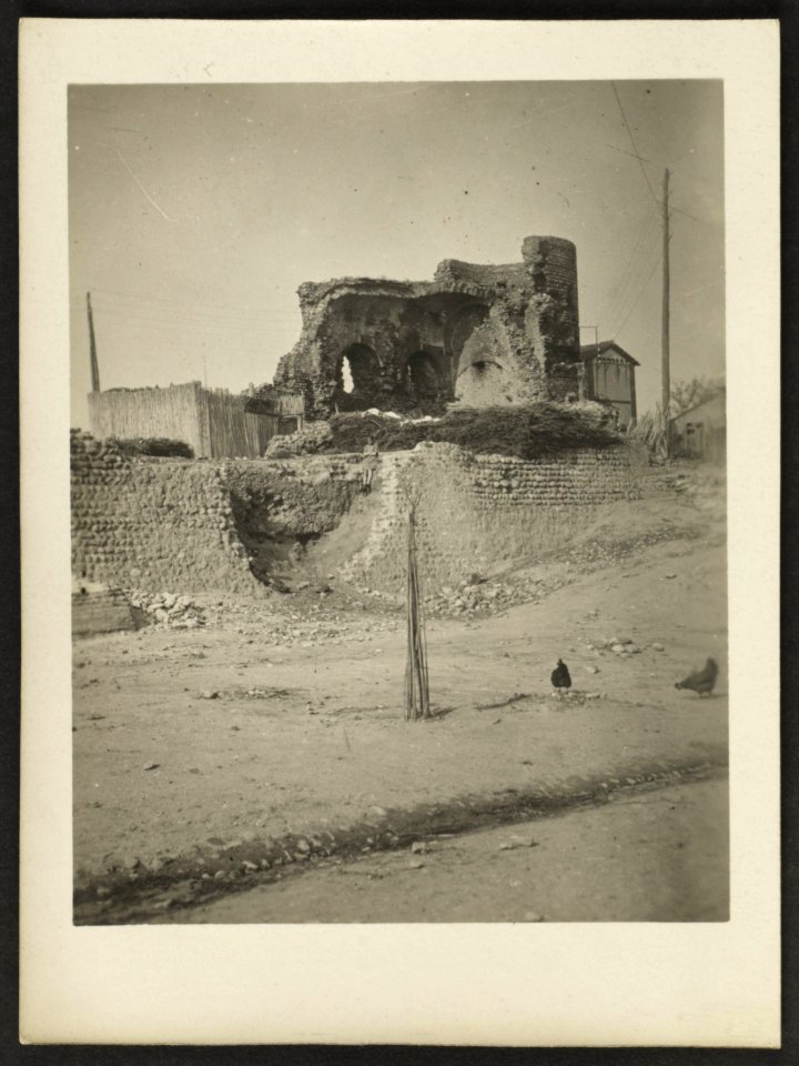 Canet-en-Roussillon - Château - Chapelle Saint-Martin - J-A Brutails - Université Bordeaux Montaigne - 2187