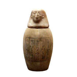 Canopic jar of Hor-Uahibre-MAHG D 0057-Canopic jar of Hor-Uahibre-MAHG D 0057-IMG 1807-white