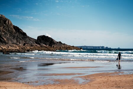 Brittany sea beach photo