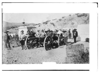 Cannon made by rebels now in use near Juarez LCCN2014689164 photo