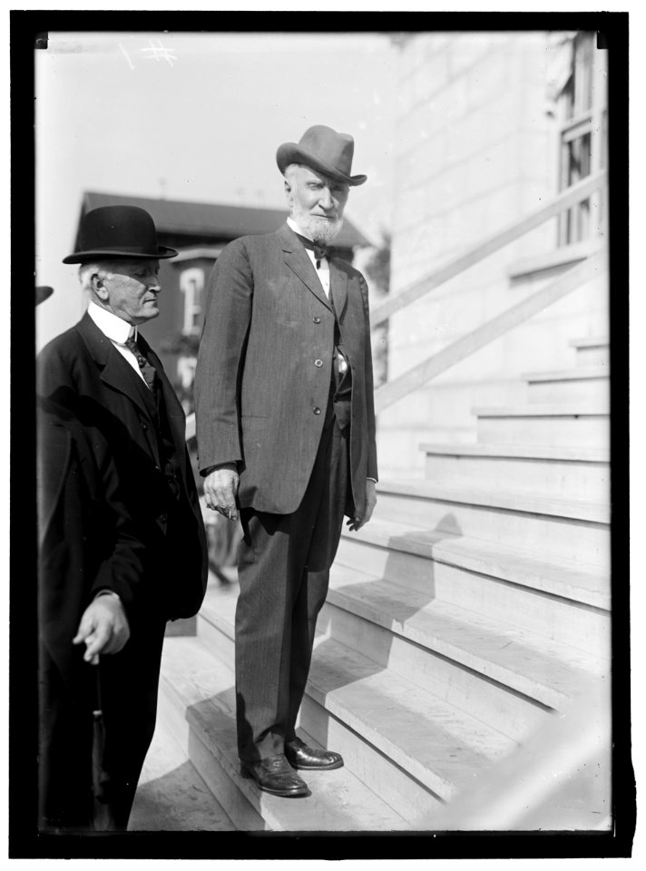 CANNON, JOSEPH GURNEY. REP. FROM ILLINOIS, 1873-1891, 1893-1913, 1915-1923. SPEAKEROF THE HOUSE, 1903-1913. SNAP LCCN2016864882