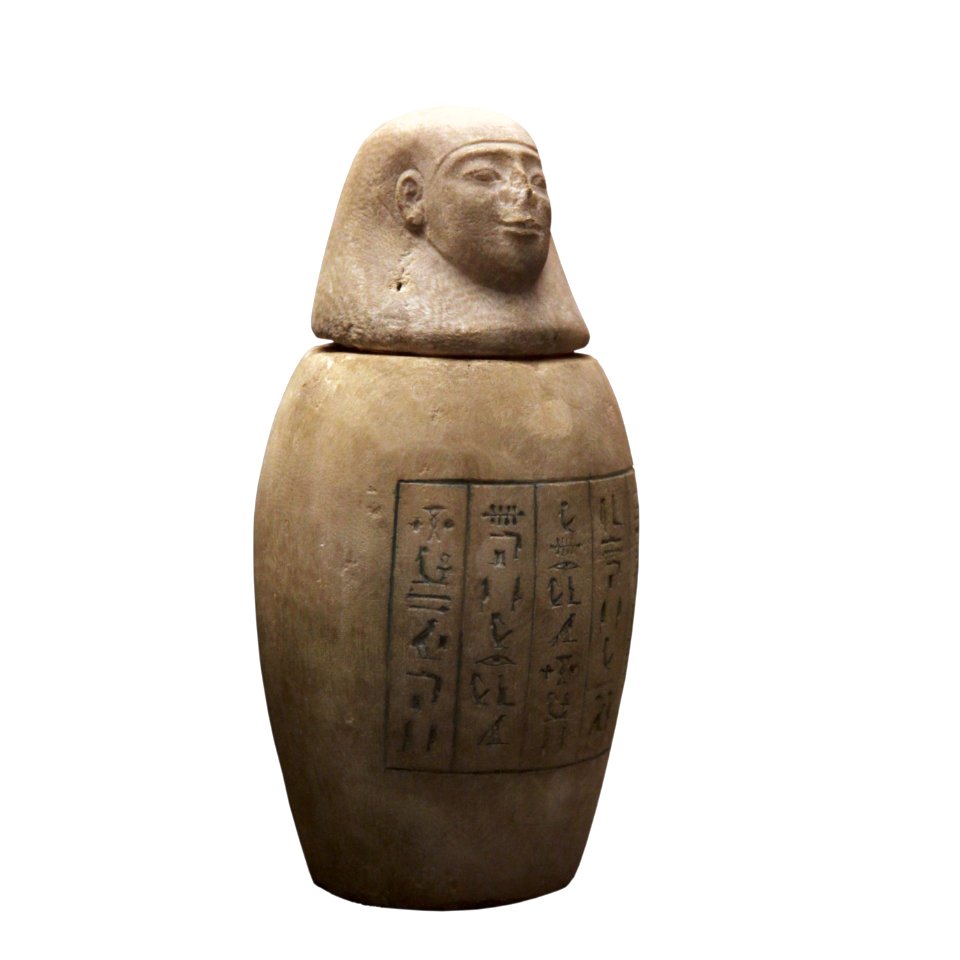 Canopic jar of Hor-Uahibre-MAHG D 0057-Canopic jar of Hor-Uahibre-MAHG D 0057-IMG 1806-white