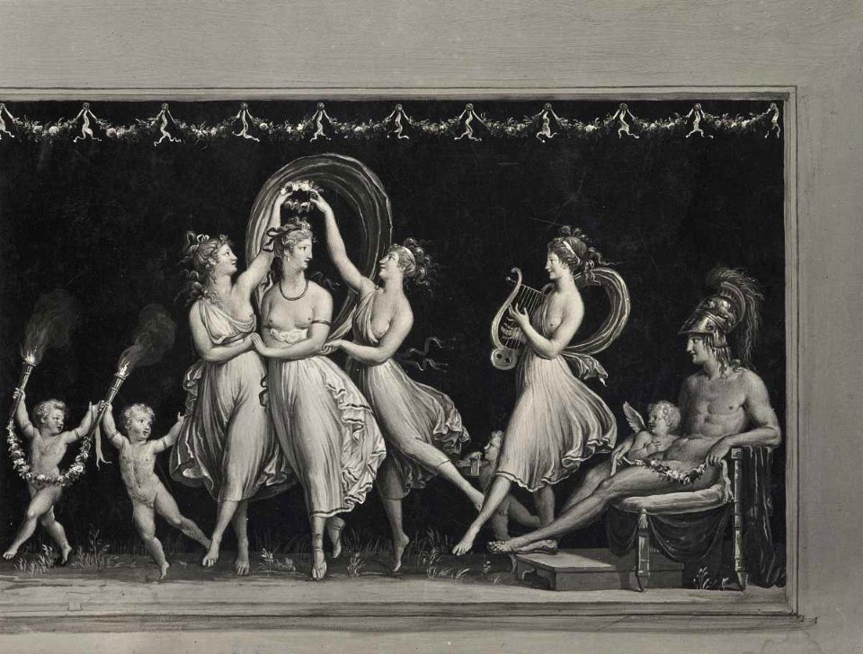 Canova - Ratto di Elena, Danza di Venere e delle Grazie davanti a Marte, 137548 gw