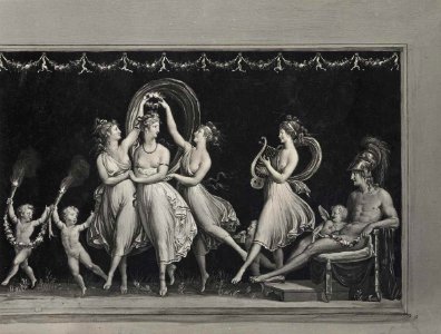 Canova - Ratto di Elena, Danza di Venere e delle Grazie davanti a Marte, 137548 gw