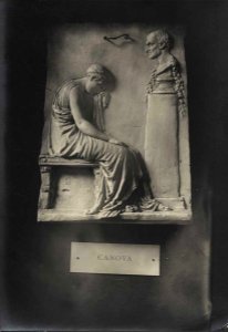 Canova - Busto di Giovanni Volpato, Allegoria dell'Amicizia piangente, Asta Christie's