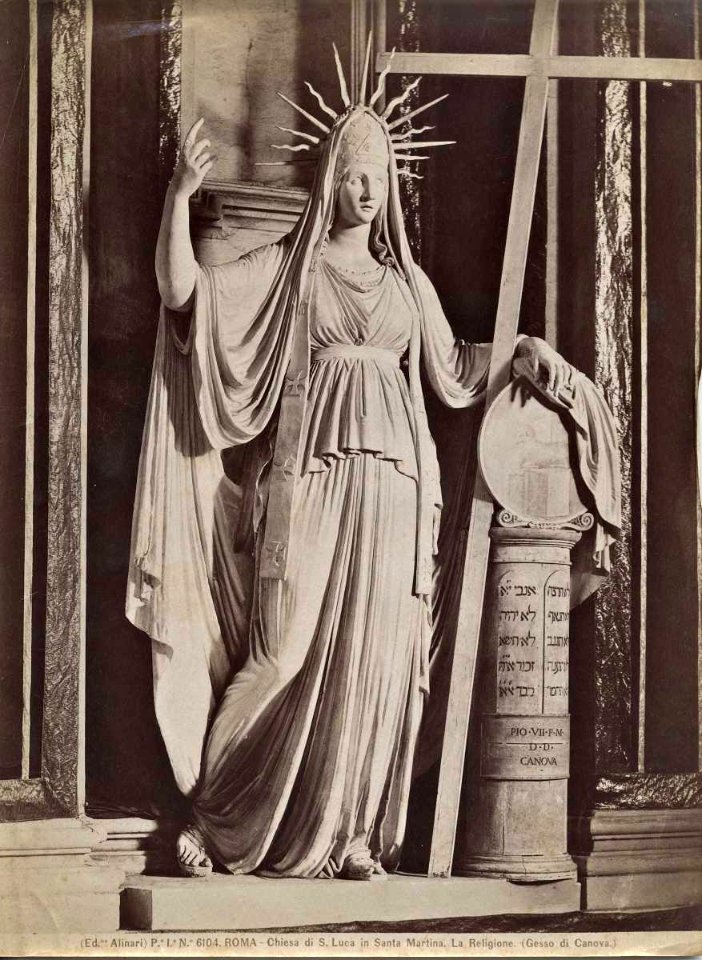 Canova - Allegoria della Religione, Galleria dell'Accademia Nazionale di San Luca