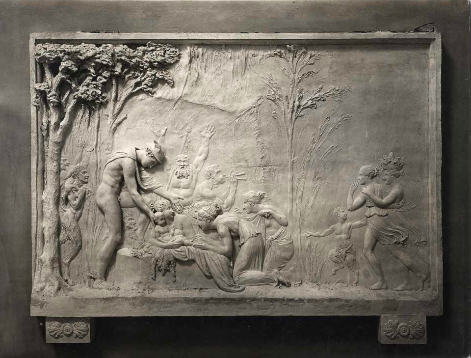 Canova - Bacco fanciullo con le ninfe del monte Nisa