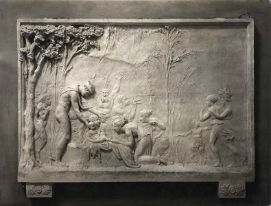 Canova - Bacco fanciullo con le ninfe del monte Nisa